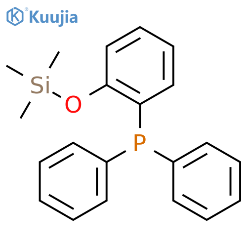 Phosphine, diphenyl[2-[(trimethylsilyl)oxy]phenyl]- structure