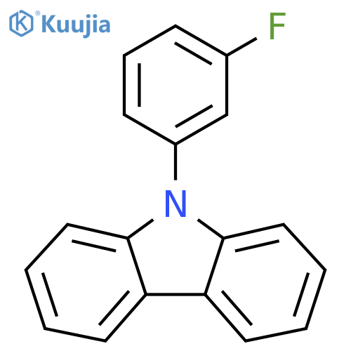 9-(3-Fluorophenyl)-9H-carbazole structure