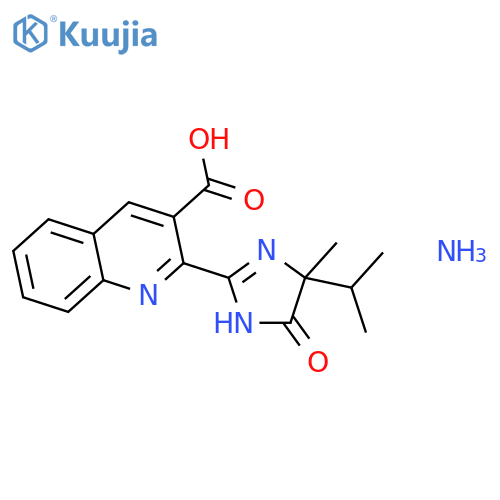 Imazaquinammonium structure