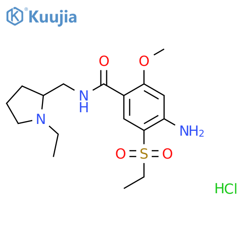 Amisulpride (hydrochloride) structure
