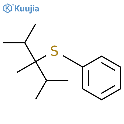 BENZENE, [[1,2-DIMETHYL-1-(1-METHYLETHYL)PROPYL]THIO]- structure