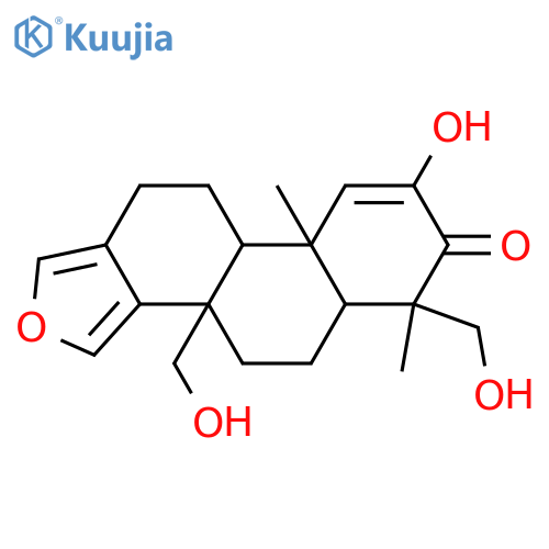 2,17,19-Trihydroxy-1,13(16)14-spongiatrien-3-one structure