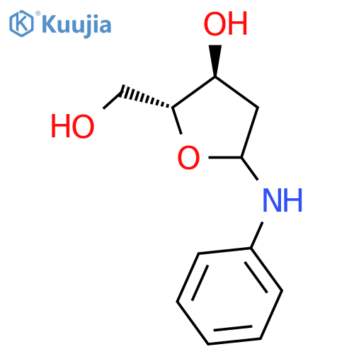 2-Deoxy-N-phenyl-D-erytho-pentofuranosylamine structure