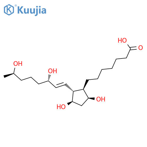 Prost-13-en-1-oic acid,9,11,15,19-tetrahydroxy-, (9a,11a,13E,15S,19R)- (9CI) structure