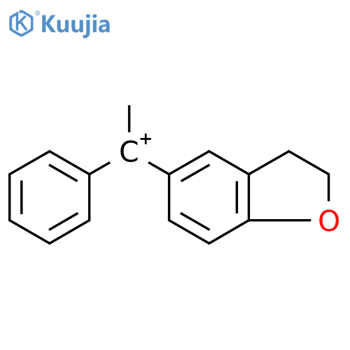 Ethylium, 1-(2,3-dihydro-5-benzofuranyl)-1-phenyl- structure