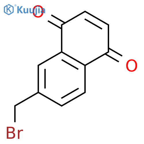 1,4-NAPHTHALENEDIONE, 6-(BROMOMETHYL)- structure