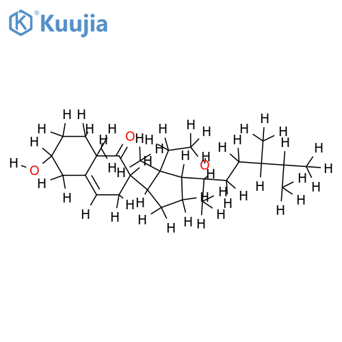 3beta,11-dihydroxy-24-methyl-9,11-secocholest-5-en-9-one structure