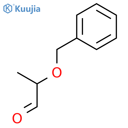 Propanal, 2-(phenylmethoxy)-, (2R)- structure