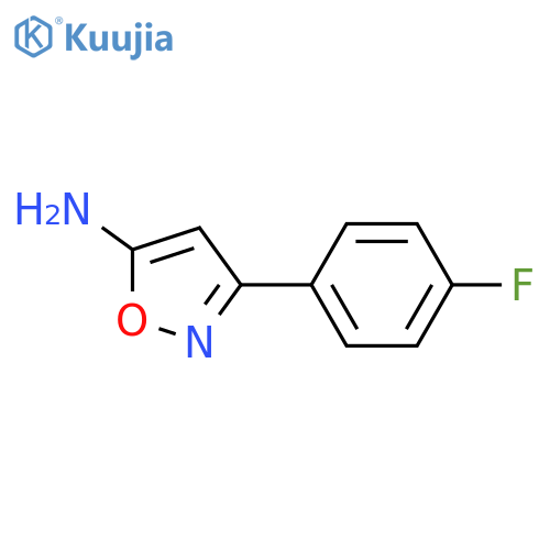 3-(4-Fluorophenyl)isoxazol-5-amine structure