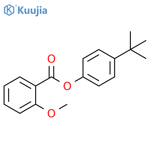 4-tert-butylphenyl 2-methoxybenzoate structure