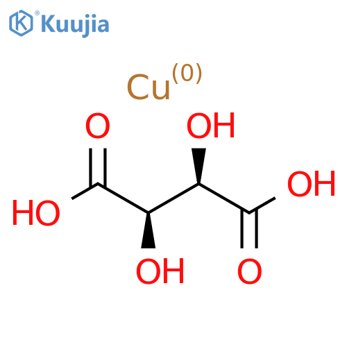 Copper(II) Tartrate structure