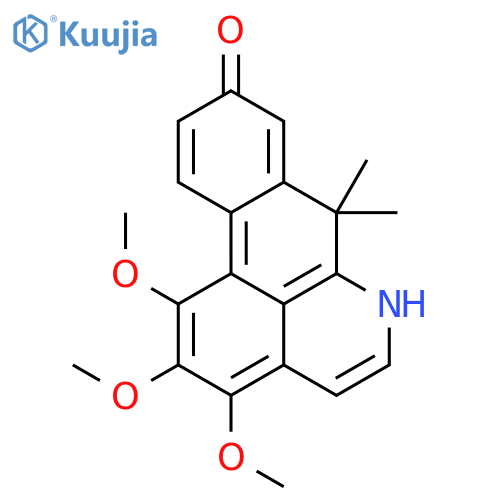 1,2,3-trimethoxy-7,7-dimethyl-6H-dibenzo[de,g]quinolin-9(7H)-one structure