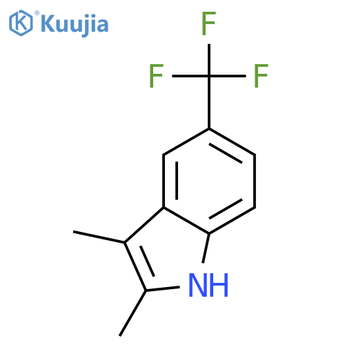 2,3-dimethyl-5-(trifluoromethyl)-1H-Indole structure