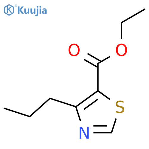 Ethyl 4-propylthiazole-5-carboxylate structure