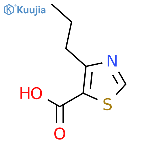 4-Propylthiazole-5-carboxylic acid structure