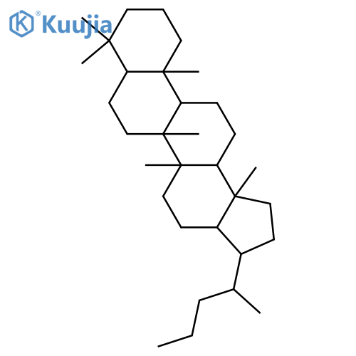 29-Ethylhopane; (17βH,21βH,22R)-form structure