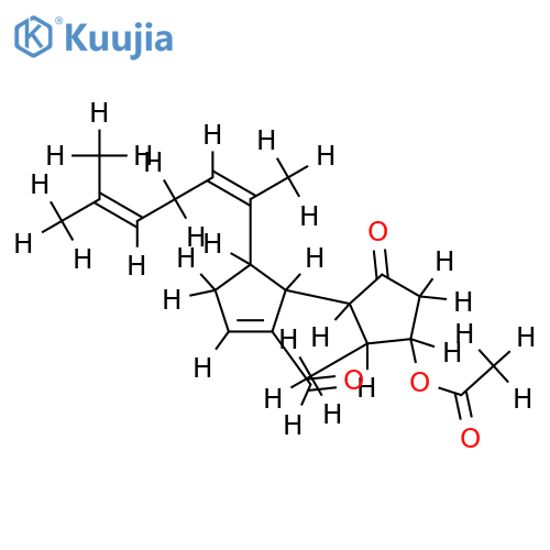 (2R,13Z)-2-acetoxy-10-oxo-4,10-secospata-2,13(15),17-trien-12-al structure