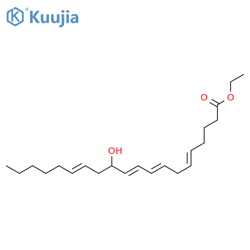 (+)-(12S,5Z,8Z,10E,14Z)-ethyl 12-hydroxyicosa-5,8,10,14-tetraenoate structure