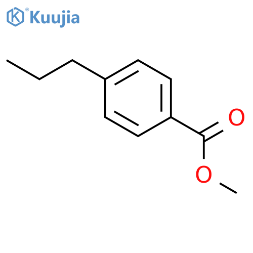 methyl 4-propylbenzoate structure