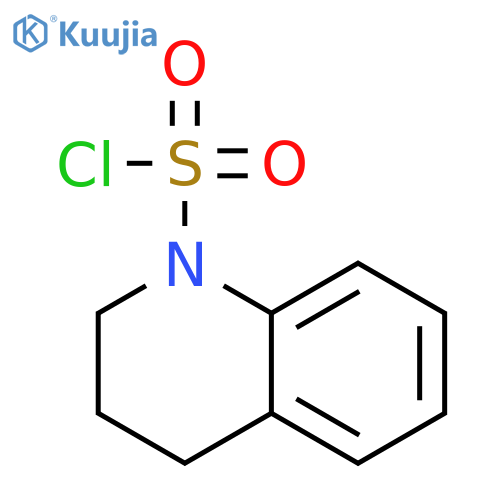 1(2H)-Quinolinesulfonyl chloride, 3,4-dihydro- structure