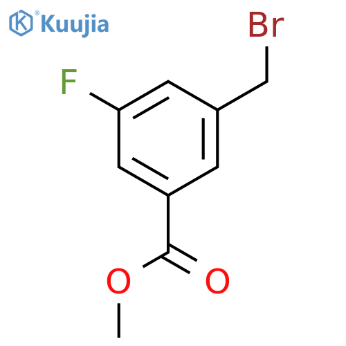 Methyl 3-(Bromomethyl)-5-Fluorobenzoate structure