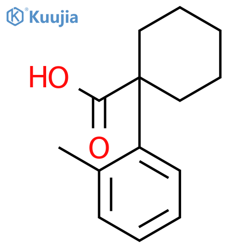 Cyclohexanecarboxylic acid, (methylphenyl)- structure