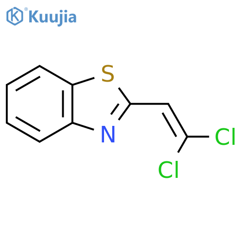 2-(2,2-dichloroethenyl)-1,3-benzothiazole structure