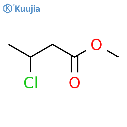 methyl 3-chlorobutyrate structure