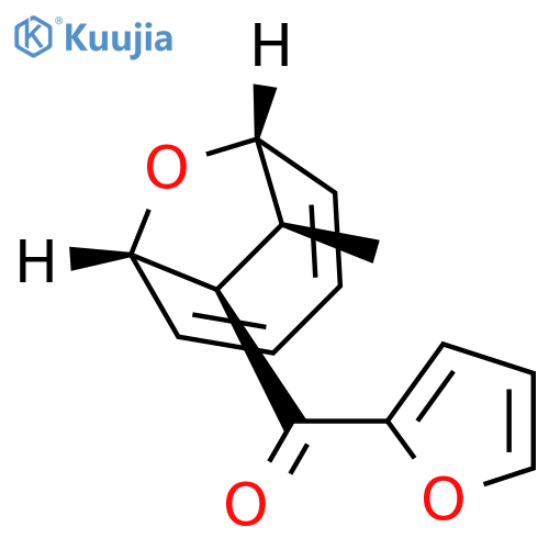 Methanone,2-furanyl[(1R,6S,7R,8S)-8-methyl-9-oxabicyclo[4.2.1]nona-2,4-dien-7-yl]- structure