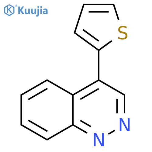 Cinnoline, 4-(2-thienyl)- structure