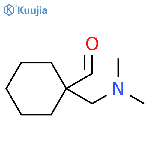 Cyclohexanecarboxaldehyde, 1-[(dimethylamino)methyl]- structure
