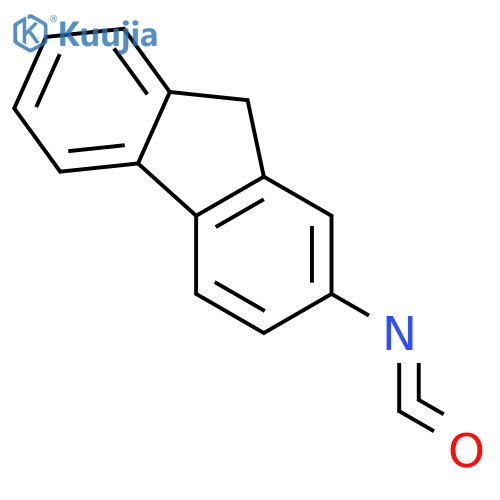 9H-Fluorene, 2-isocyanato- structure