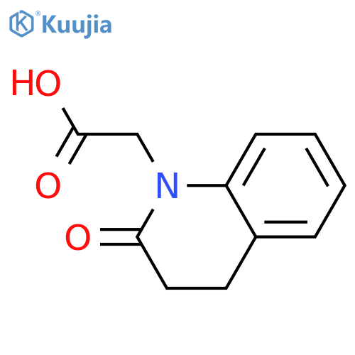 3,4-Dihydro-2-oxo-1(2H)-quinolineacetic Acid structure