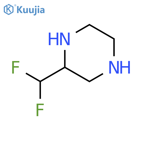 (2R)-2-(difluoromethyl)-Piperazine structure