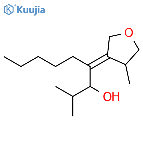 3-NONANOL, 4-(DIHYDRO-4-METHYL-3(2H)-FURANYLIDENE)-2-METHYL- structure