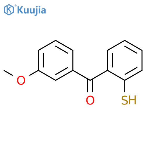METHANONE, (2-MERCAPTOPHENYL)(3-METHOXYPHENYL)- structure