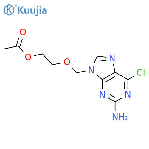 6-Chloro Acyclovir Acetate structure