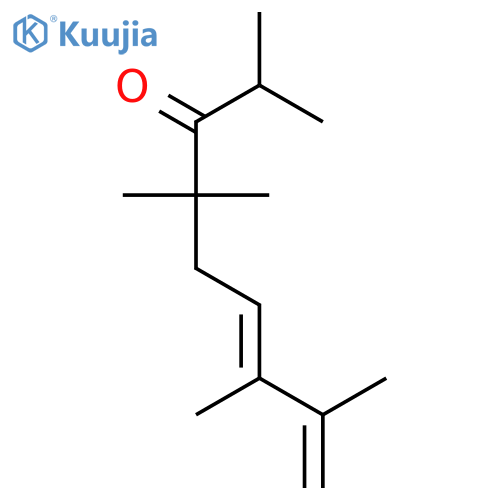 6,8-Nonadien-3-one, 2,4,4,7,8-pentamethyl- structure