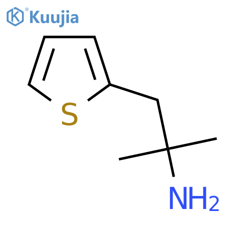 2-methyl-1-(thiophen-2-yl)propan-2-amine structure