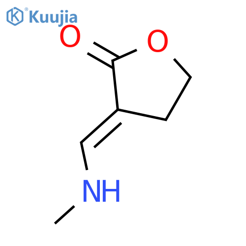 2(3H)-FURANONE, DIHYDRO-3-[(METHYLAMINO)METHYLENE]- structure
