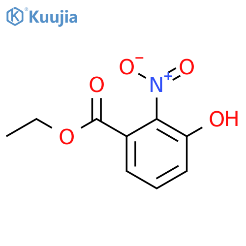 ethyl 3-hydroxy-2-nitrobenzoate structure