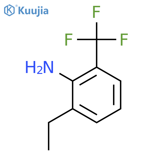 2-ethyl-6-(trifluoromethyl)aniline structure