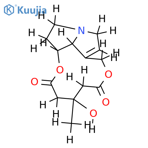 (+)-dicrotaline structure