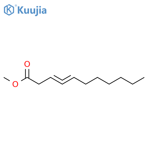 3,4-Undecadienoic acid, methyl ester structure