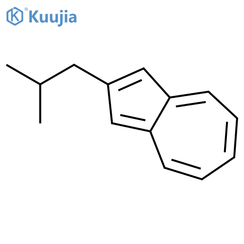 Azulene, 2-(2-methylpropyl)- structure