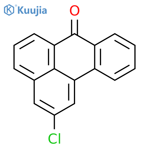 7H-Benz[de]anthracen-7-one, 2-chloro- structure