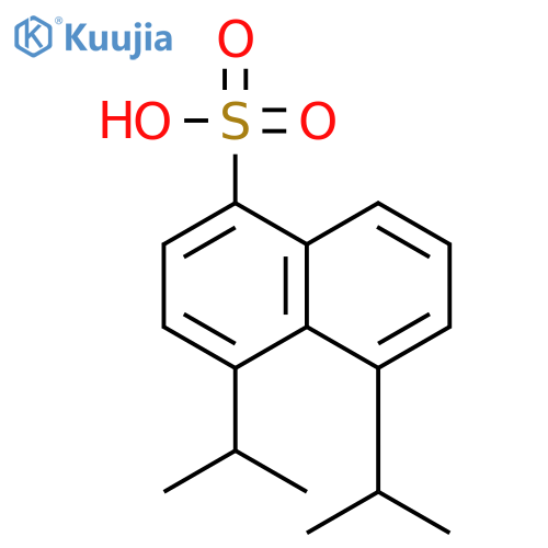 4,5-Diisopropyl-1-naphthalenesulfonic acid structure