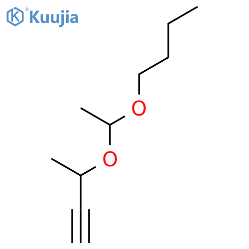 1-Butyne, 3-(1-butoxyethoxy)- structure