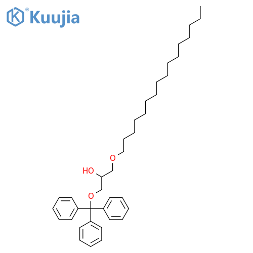 2-Propanol, 1-(hexadecyloxy)-3-(triphenylmethoxy)- structure
