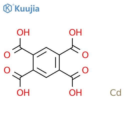 1,2,4,5-Benzenetetracarboxylic acid, cadmium salt (1:2) structure
